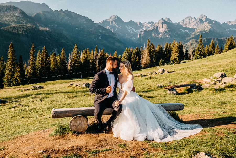 Sesja ślubna na Rusinowej Polanie w Tatrach