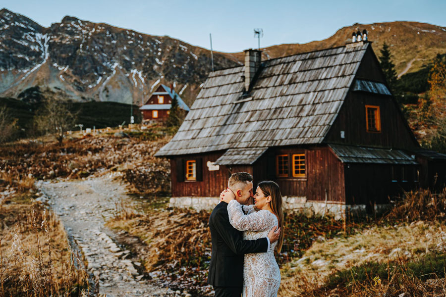 Sesja ślubna na Hali Gąsienicowej w Tatrach