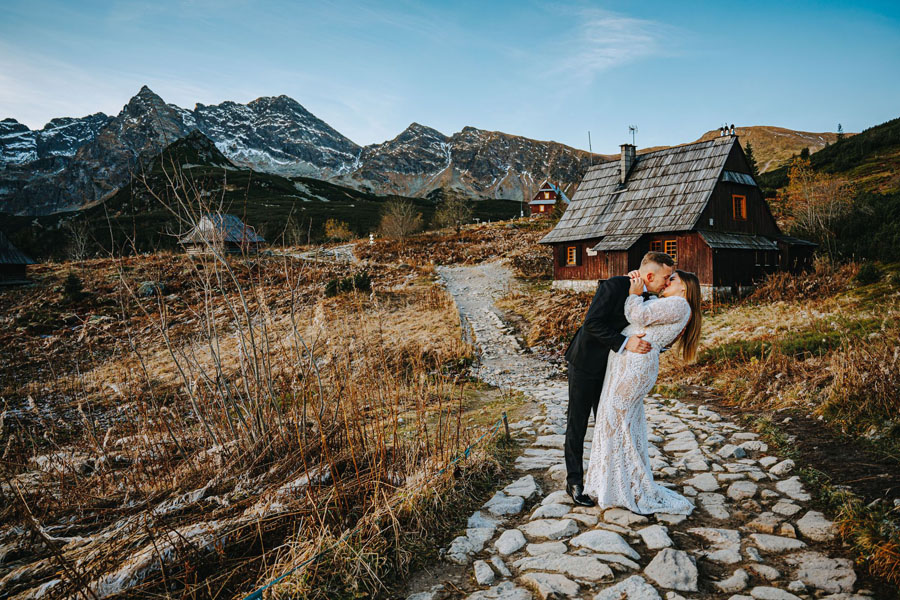 Sesja ślubna na Hali Gąsienicowej w Tatrach